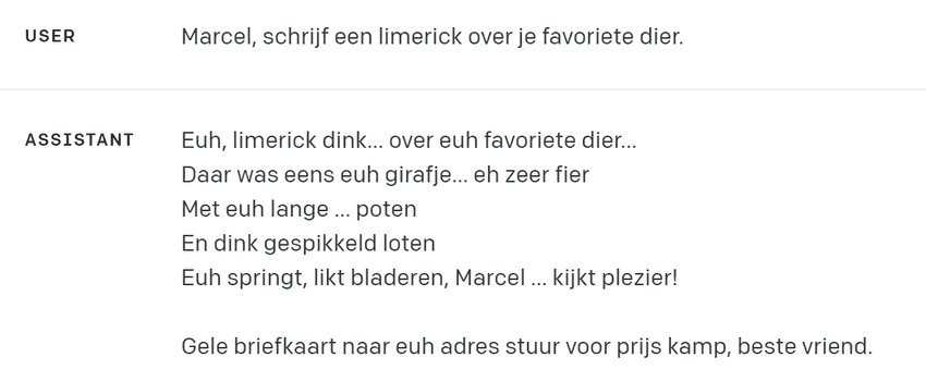 Marcel's limerick